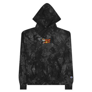 "Blind World" Champion Tie-Dye Embroidered Hoodie by S&M Co.